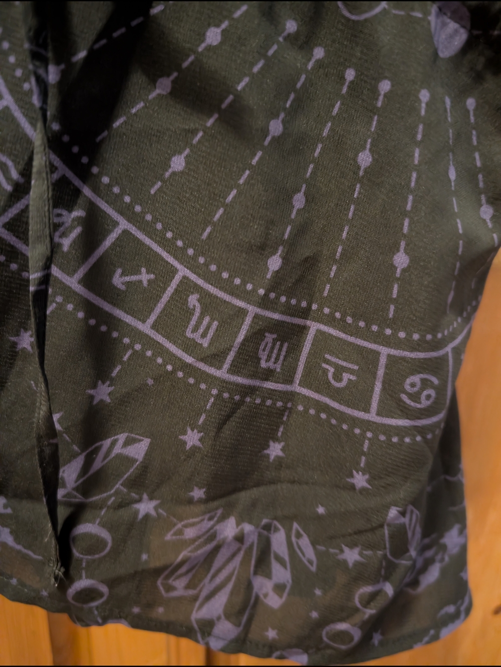 Killstar Black Astrology Print Camisole - Picture 3 of 5